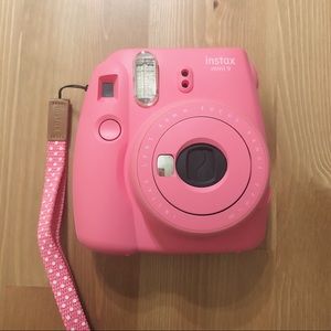 Instax Mini9+bag w/ FREE STRAP